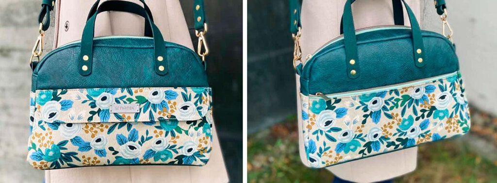 Handtasche Ally ohne Bodenecken