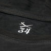 Plotterdatei Größenlabel Etiketten Schere für Erwachsene auf T-Shirt geplottet Größe 34 Plotterdatei Größenlabel Etiketten Schere für Erwachsene