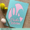 Karte plotten für Ostern Plotterdatei Karte Frohe Ostern