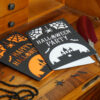 Karte zu Halloween plotten – Einladung und Grüße Halloweenkarte Plotterdatei