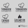 Plotterdatei Kochen Sterneküche Sterneköchin Chefkochh Grillmeister Titelbild Plotterdatei Kochen Sterneküche Sterneköchin Chefkochh Grillmeister