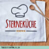 Plotterdatei Sterneküche auf Küchentuch geplottet Plotterdatei Kochen Sterneküche Sterneköchin Chefkochh Grillmeister