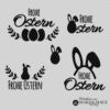 Plotterdatei Frohe Ostern