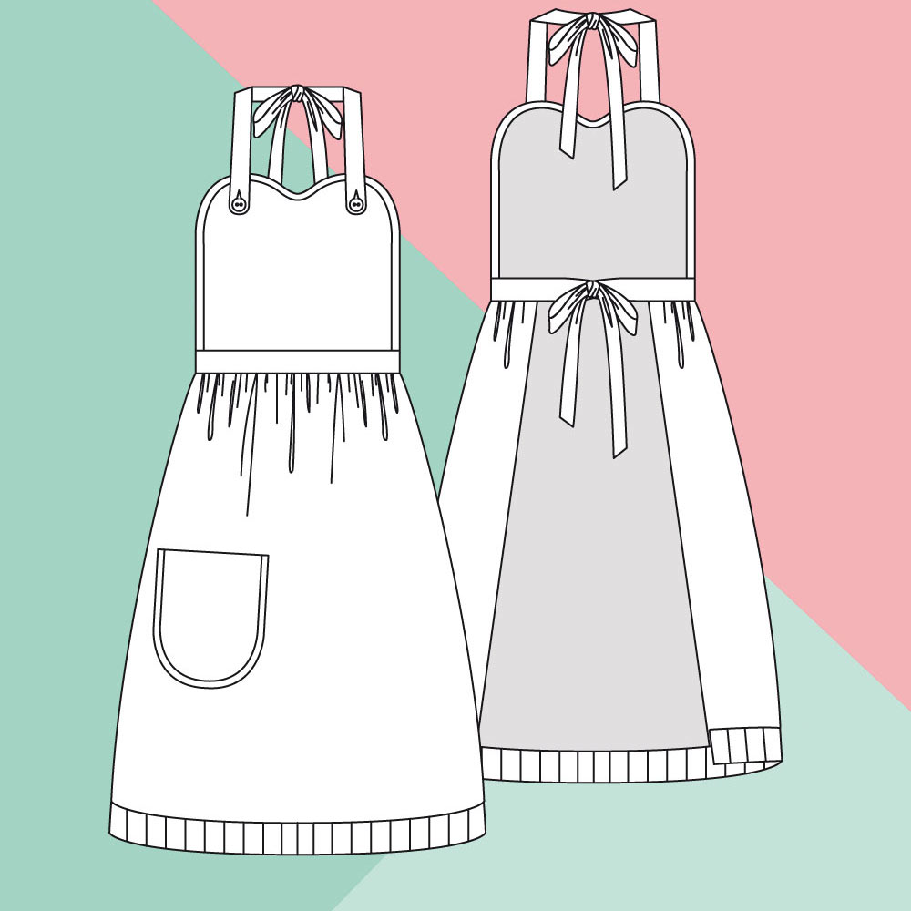 schnittmuster_kochschuerze-vintage_naehanleitung_damen_schuerze_technische-zeichnung_maker-mauz-sewing
