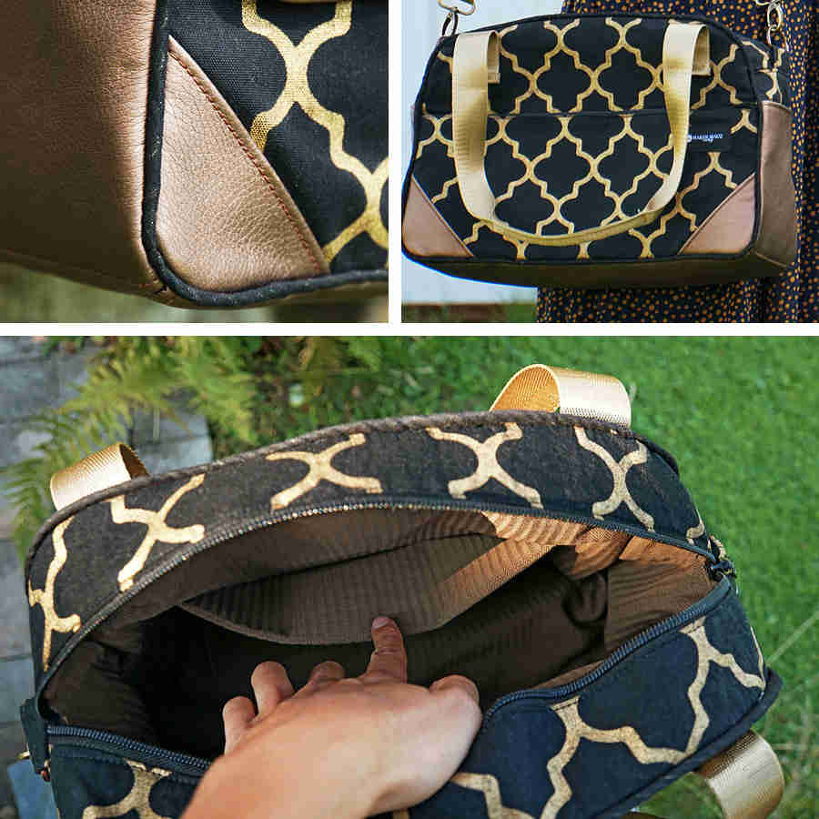 Tasche Ally nähen - Schnittmuster und Anleitung