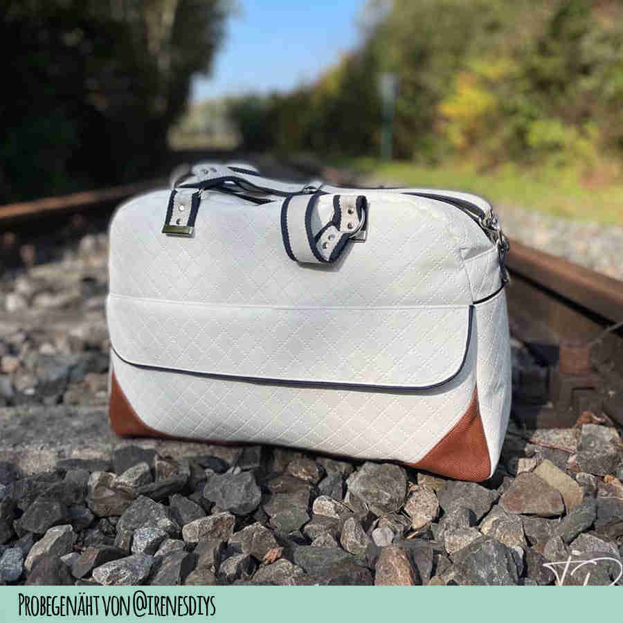 Tasche Ally nähen - Schnittmuster und Anleitung Weekender Ally