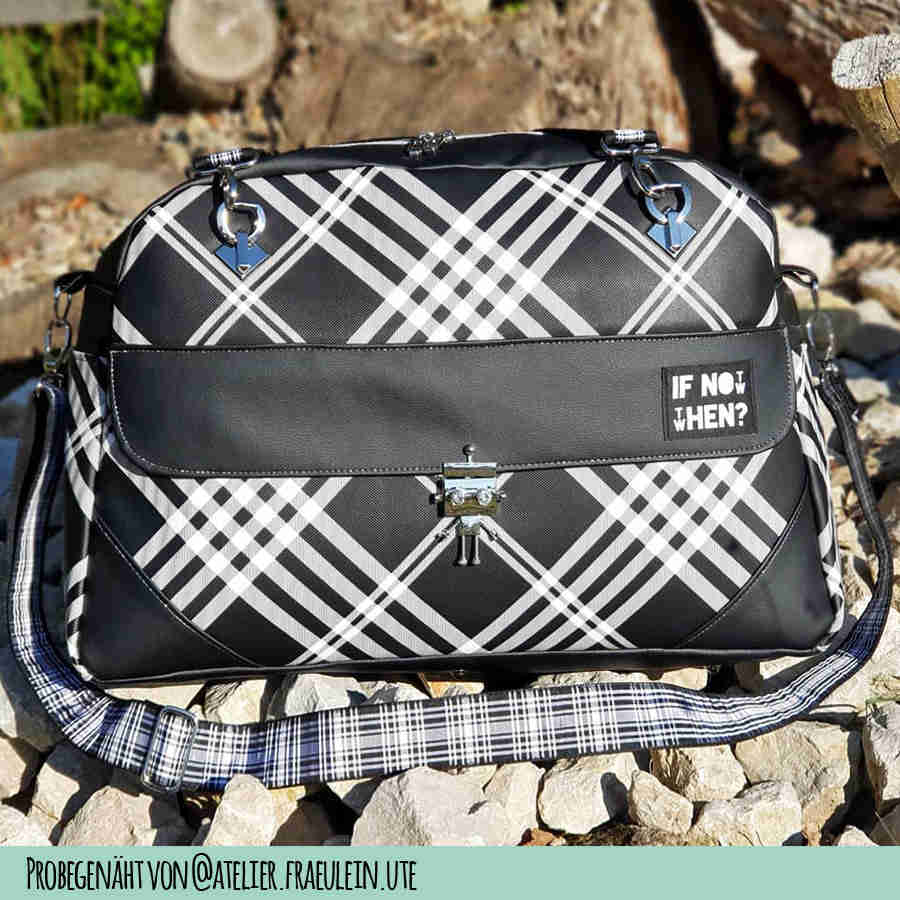 Tasche Ally nähen - Schnittmuster und Anleitung Weekender Ally