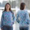 Schnittmuster und Nähanleitung Pullover Hoodie Nafia Pullover Nähanleitung