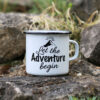 Plotterdatei Let the adventure begin auf Tasse Plotterdatei Let the adventure begin auf Tasse
