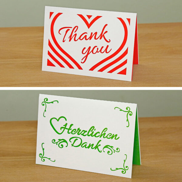 Plotterdatei Herzlichen Dank / Thank You Plotterdatei Herzlichen Dank / Thank You