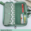Schnittmuster und Nähanleitung Handytasche Money Cat Schnittmuster Handy Tasche + Geldbeutel Innenansicht