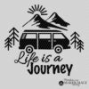 Plotterdatei life is a journey Plotter file life is a journey