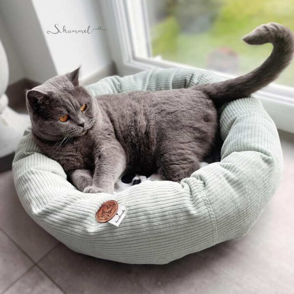 Schnittmuster Katzenbett DIY mit Videoanleitung Katzenbett selber nähen