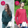 Schnittmuster für einen Pullover oder ein Hoodie für Frauen und Männer Pullover Hoodie für Frauen und Männer Schnittmuster