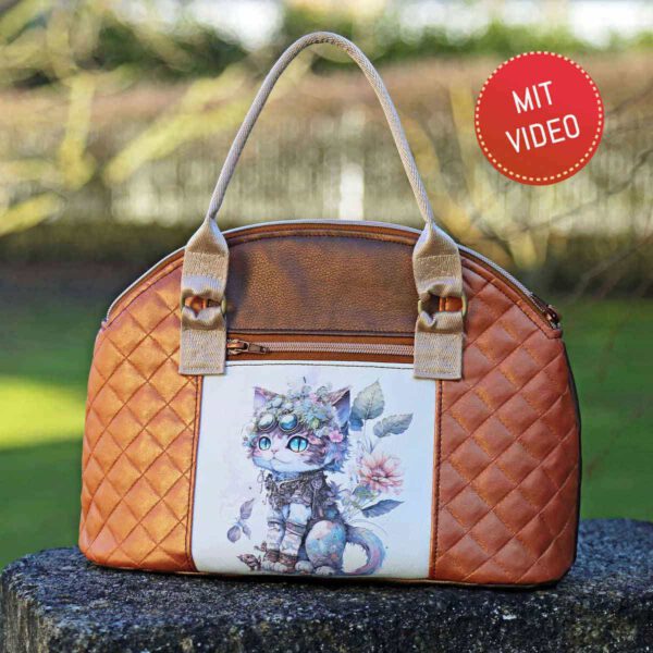 Schnittmuster und Nähanleitung Handtasche Zahro Tasche Schnittmuster Handtasche Zahro