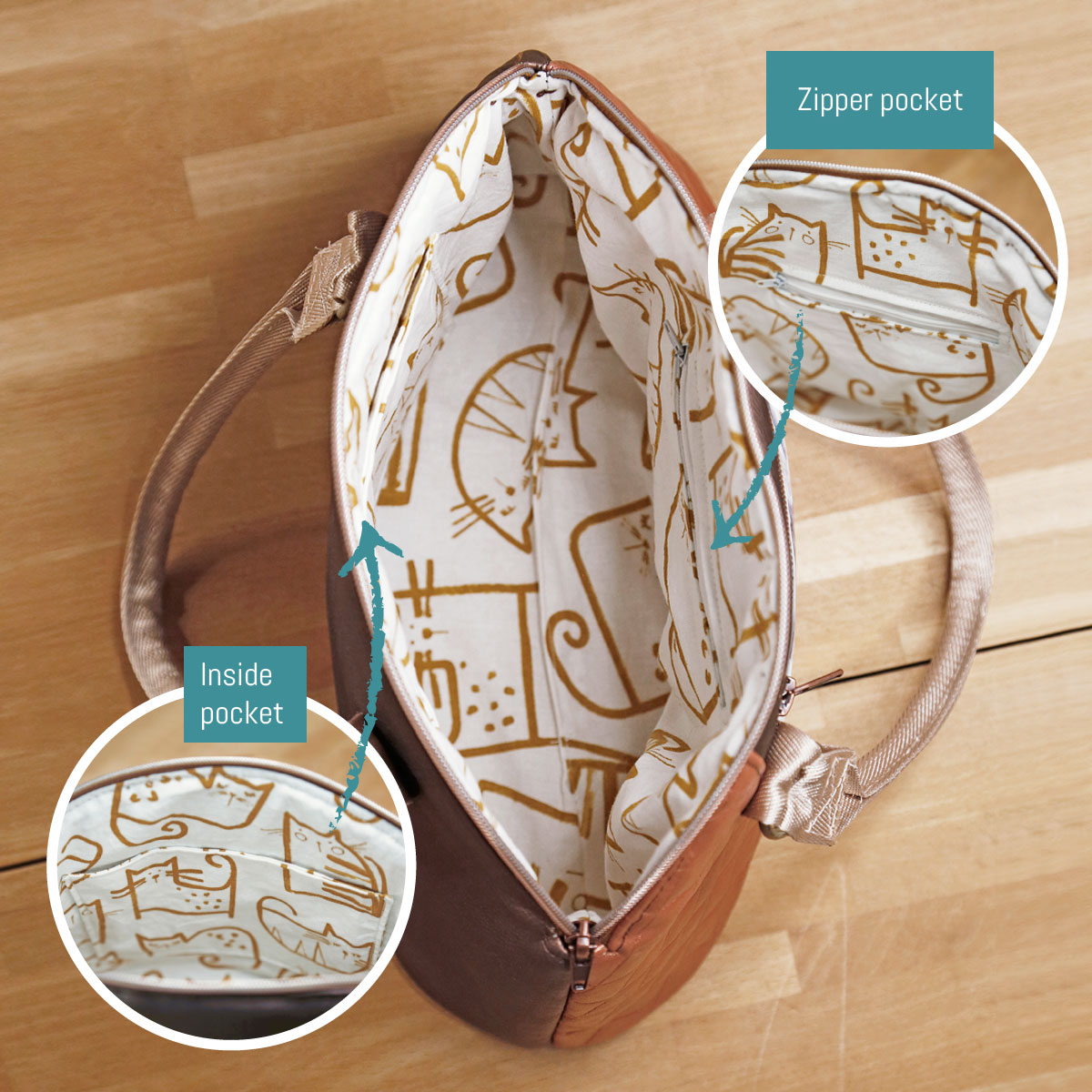 Handbag Bowlingbag Sewing Pattern