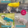 Schnittmuster Hunde Regenmantel, Funktionsjacke oder Bademantel