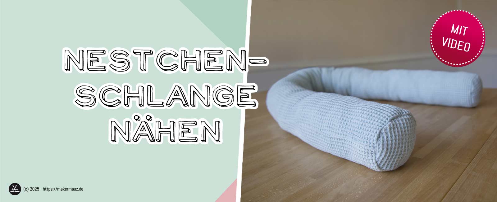 Nestchenschlange nähen