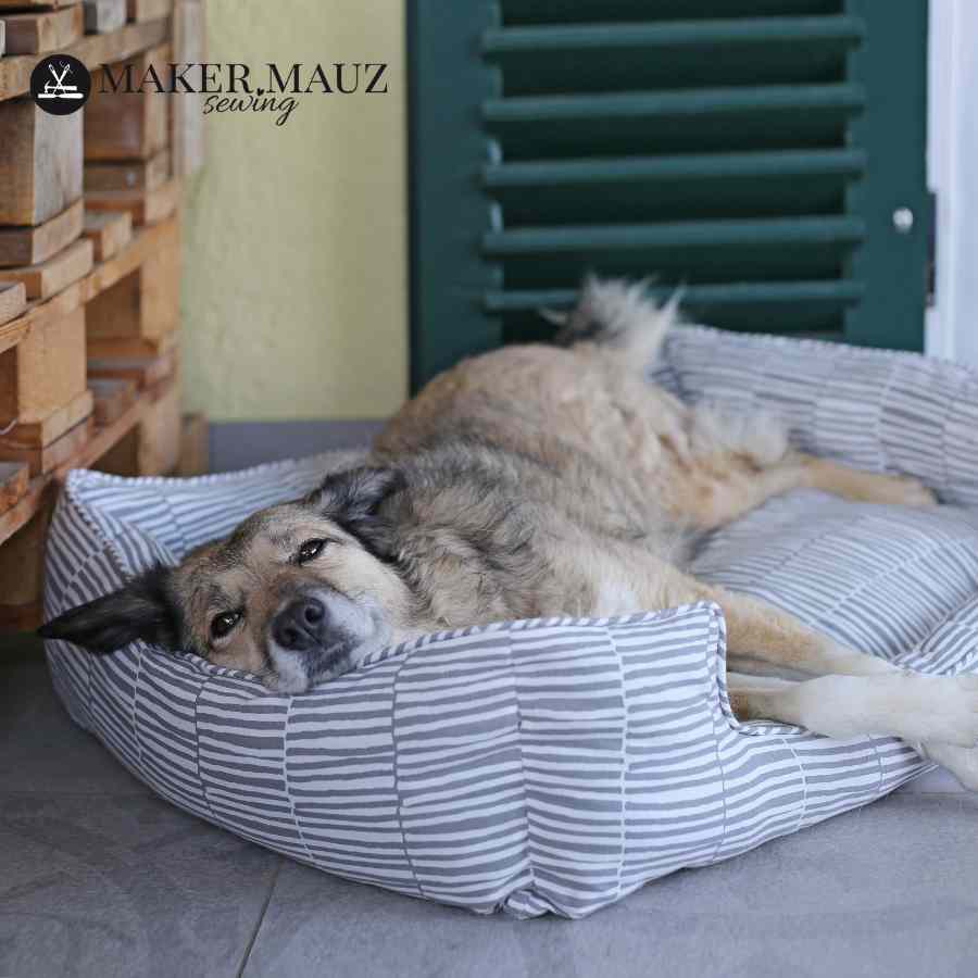 Hundebett Alma Schnittmuster