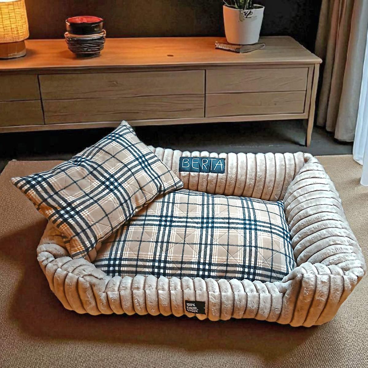 Hundebett Alma Schnittmuster