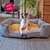 Dog bed Alma sewing pattern title Dog bed Alma sewing pattern title
