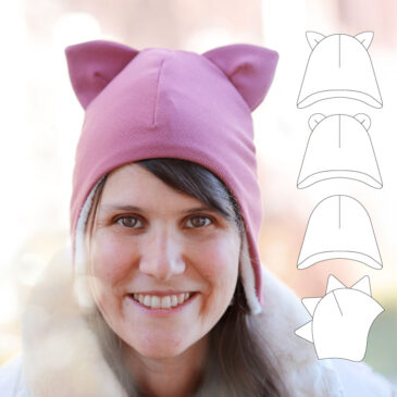 Tier-Mütze nähen für Erwachsene und Kinder