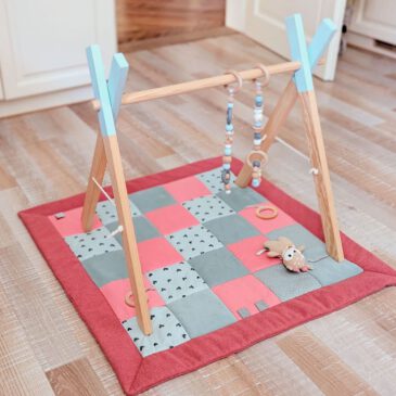 Nähanleitung für eine Activity Babydecke