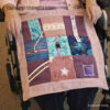 Patchwork fidget blanket for dementia sewing instruction