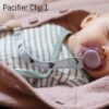 Sewing instructions Gift ideas set_Baby teething ring Pacifier chain Crinkle cloth