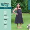 Schwangerschaftskleide Flowy selber nähen Tragevarianten Hippie Trägerkleid Flowy Schnittmuster