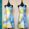 Hippie Trägerkleid Flowy Schnittmuster Flowy Trägerkleid Tragevarianten mit Bindebänder