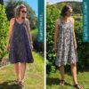 Probenähbeispiele Hippie Trägerkleid Flowy Schnittmuster Hippie Trägerkleid Flowy Schnittmuster