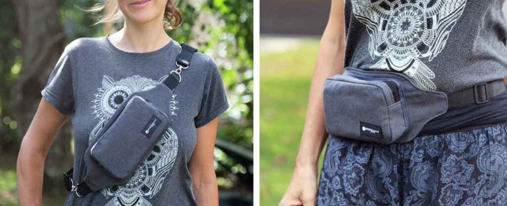Sling-Bag Go Tragevarianten